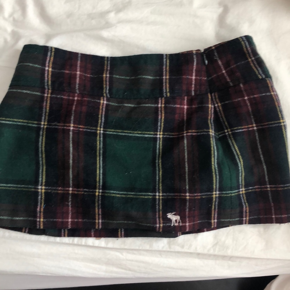 Flannel skirt